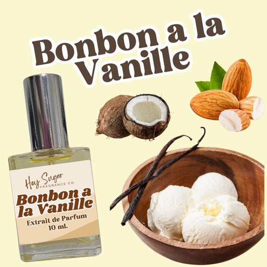 Bonbon a la Vanille Perfume | Gourmand Perfume | Vanilla Perfume | Almond Perfume | Coconut Perfume | Sweet Perfume|Gift for Her | Kyse type